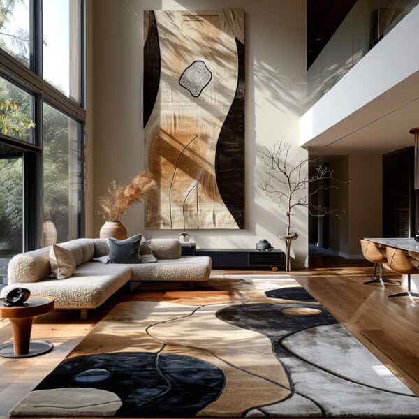 Custom Tufted Abstract Rugs