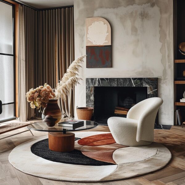 Custom Tufted Round Rugs